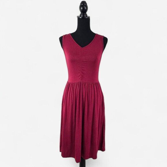 🍷Burgundy/Merlot/Wine Soft & Stretchy Dress - Picture 14 of 14